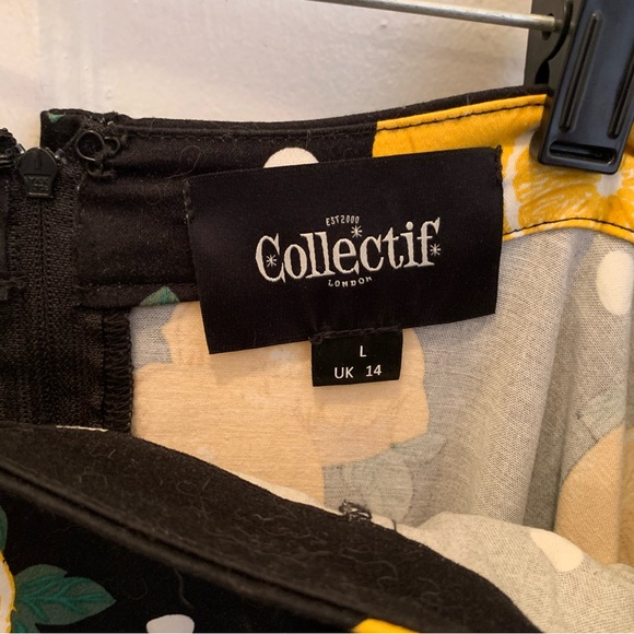 Lemon swing skirt - Collectif - size Large - Picture 4 of 4